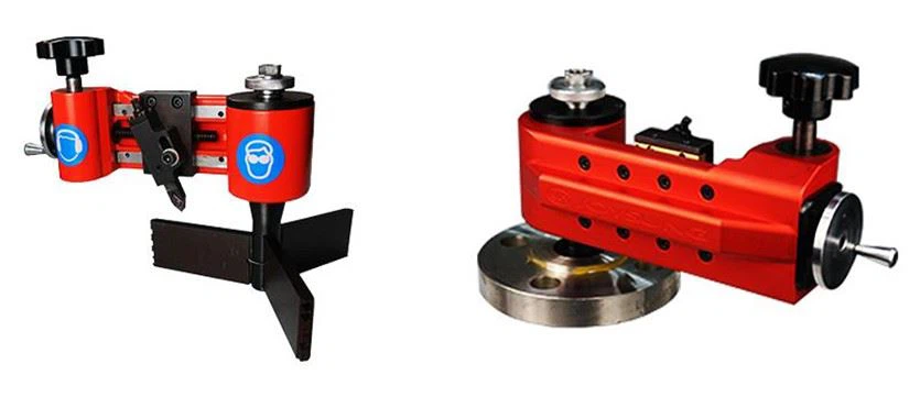 portable  manual flange facer repair tool