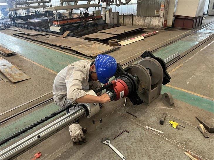 Portable Line Boring Machine TDG90 Field Machining Pipeline in South Africa